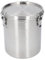 OPPWONG Dog Food Storage Container, Airtight Pet Metal Food Storage Bin Dog Food Bin Dog Treat Jar Stainless Steel Versatile Cat Food Container for Dry Dog Food, Cat Food, Bird Seed