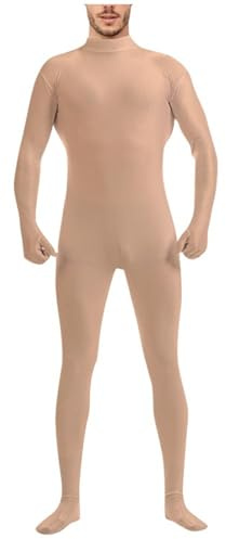 Traje de cuerpo completo invisible para hombre y mujer, disfraz de cara abierta, traje de cuerpo entero, traje de festival, traje para niñas, hombres, unisex, invisible, carnaval, disfraz, escenario