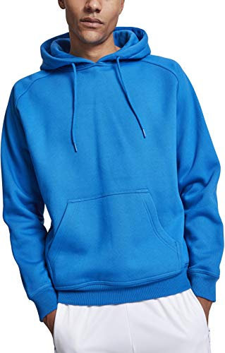 Urban Classics Herren Kapuzenpullover Blank Hoodie, Farbe royal, Größe XXL
