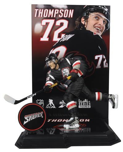 McFarlane Toys - Tage Thompson (Buffalo Sabres) NHL 7in Posed Figure, McFarlane's SportsPicks