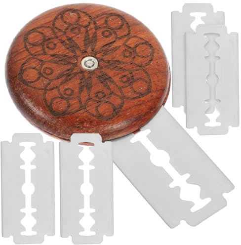 DINHEAROM 1juego Cortadores De Pan Inoxidable Herramientas De Repostería Para Hacer Pan Casa Incluye Cuchillas De Recambio