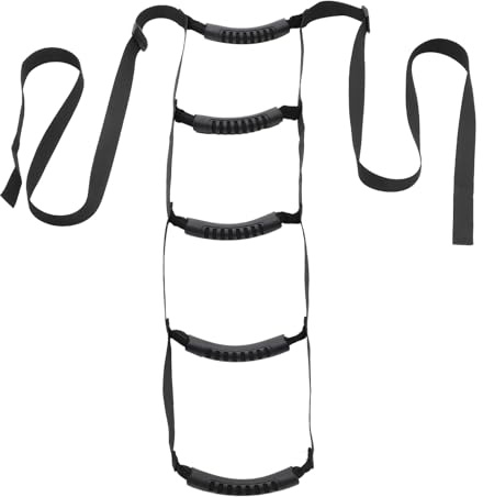 SMASOLO Sangle Assistance Réglable pour Lit Senior Échelle de Lit Sécurisée avec Poignée Antidérapante Harnais Transfert Facile à Installer pour Personnes Âgées