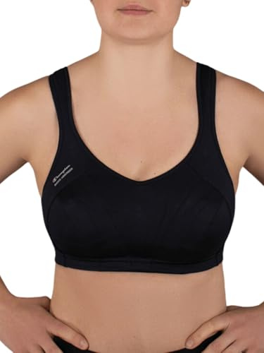Champion Womens Shock Absorber S4490 Active Multi Sport Support Bras, Black, 34D UK