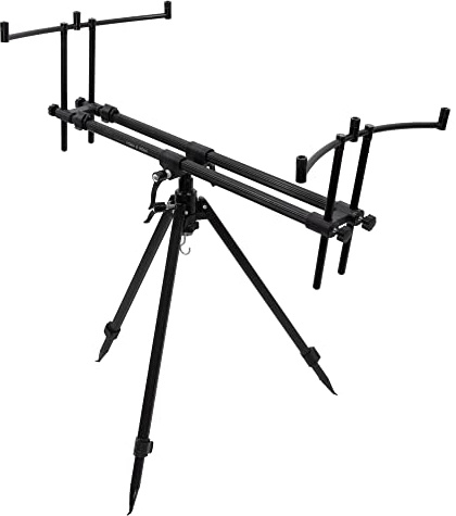 Mikado Kaiju Rod POD 3 Tripod High Pod massiver Stabiler Variabler Rutenhalter für 3 Ruten