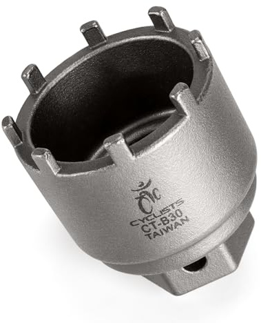 CXWXC Cyclists Lockring Tool per Ebike, Anello di Chiusura, Strumento per Il Montaggio e Lo smontaggio dell'anello di Chiusura del Ragno/Corona