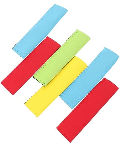 MILISTEN 6St Eis am Stiel Eisstockhalter Wasserflasche Eisstock Eiswürfel Wasserflaschen aus Edelstahl Eisstockhülle aus Neopren Eishalter für Gefrierschrank Sommer Halterung Schutzhülle