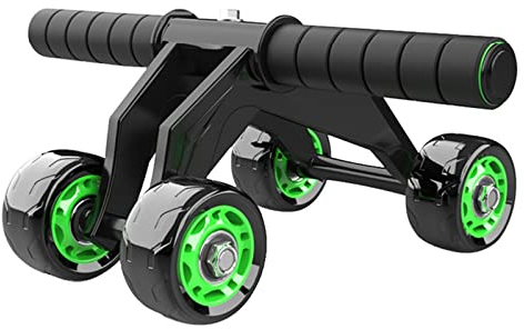 UsmAsk Übungsrollenräder, Bauchrad, Bauchrolle, rutschfest, für Arm- und Taillenübungen, Kernübungen, Muskeltraining, Fitnessgeräte