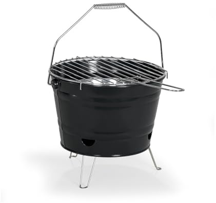 Barbecue À Charbon 27cm Noir - DOC327N