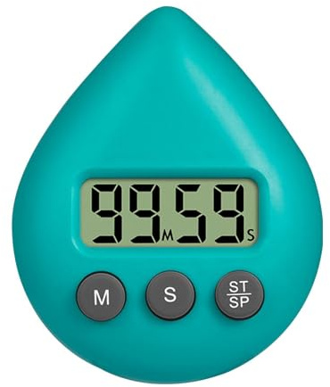 Temporizador digital, temporizador digital de ducha, reloj de baño, alarma impermeable, temporizador digital de ahorro de energía, temporizador de cocina, temporizador de cepillo de dientes,