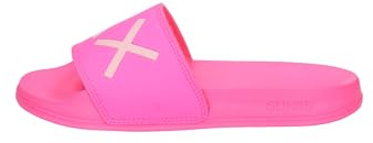 SUN68 Ciabatte Slippers Logo X35204 Fucsia Rosa 38