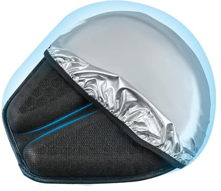 Cuscino Per Sella Da Moto Con Fodera, Cuscino Per Sella Da Moto Traspirante In TPE Per Lunghi Viaggi, Cuscinetti In Gel Per Sella Da Moto