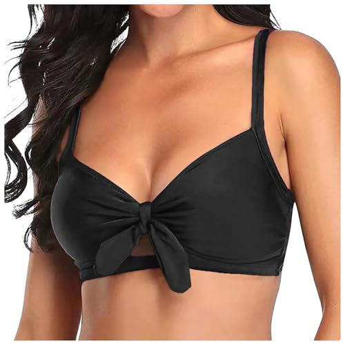 Reggiseno Bikini Parte Superiore Del Bikini Push Up Da Donna Con Allacciatura Al Collo,Top Tankini Sexy Brasiliano,Con Imbottitura Rimovibile Costume Donna Abbigliamento Per Spiaggia Piscina Vacanza