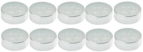 10 batterie alcaline AG13 LR44 G13-A D303 L1154 L1154F EPX76 A76 RW82 357 SR44