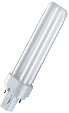 10 Stück Dulux D 18 Watt 830 2P G24d-2 - Osram