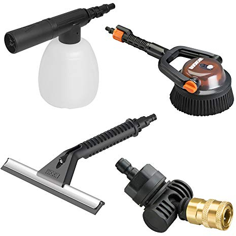 Worx Hydroshot Deluxe WA4072 Reinigungszubehör-Set
