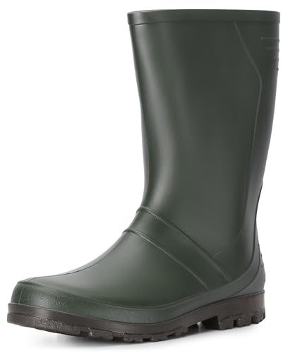 Ladeheid Dam och Herr PVC Gummistövlar LA-959 (Grön, 36 EU)