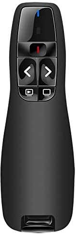 Presenter, Powerpoint Fernbedienung TOKASS 2.4 GHz Pointer für Präsentationen,Präsentationsfernbedienung Präsenter,USB A