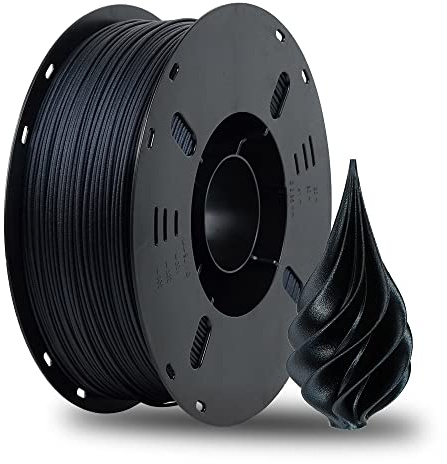 VOXELAB PETG CF-filament 1,75 mm, högkvalitativ 3D-skrivarfilament PETG CF, bra vidhäftning för 3D-tryck, vakuumförpackning, ordentlig spole, exakt mått +/- 0,02 mm, 1 kg (2,2 lbs) midnattsblå