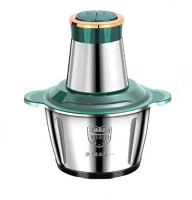 Meat Grinders Mini Food Processors, Electric Food Chopper with Stainless Steel Bowl for Meat, Vegetables, Fruits and Nuts (2L)