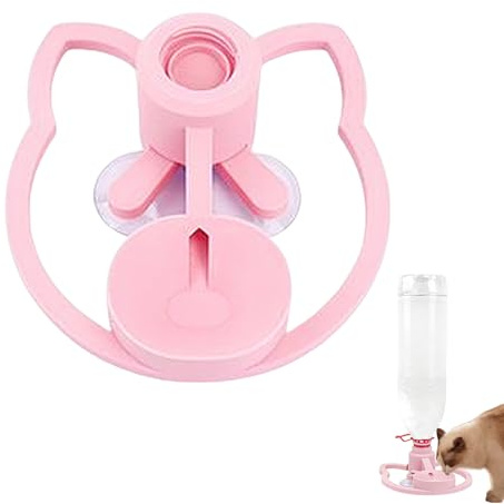 Cats dispensador de agua potable estándar - Suministros automáticos para mascotas de inclinación | Sin Filtro Gatos Potable Sostenedor | para Perro Cachorro Gato Recursos Pequeños Razas Casa Viaje