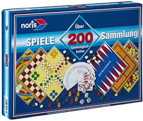 noris 606112583 - Spielesammlung mit 200 Spielmöglichkeiten