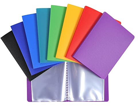 Porte vues polypropylene opaque pochette cristal 20 vues - pocket 11x15cm
