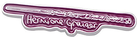 Half Moon Bay Pin's en émail – (Baguette Hermione) – N/A – Taille Unique, One Size, Plastique, sans Pierre précieuse
