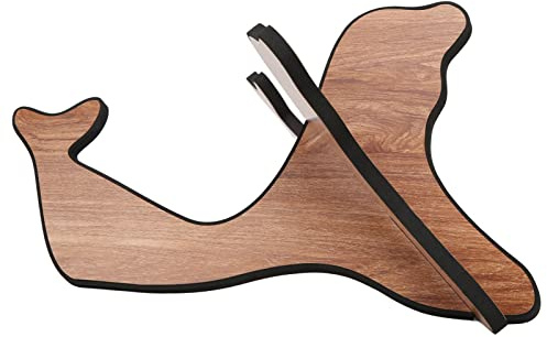2st Ukulele Stativ Komposit Ukulele Ställ, Träfäste Trä Gitarr Display Ställ Gitarrfäste för Stränginstrument (Gul)