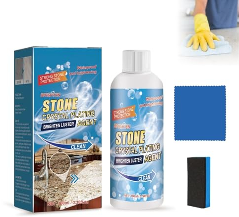 Limpiador Quitamanchas de Piedra,Limpiador de Manchas de Piedra,Limpiador de Manchas de Aceite de Mármol de Cocina,Limpiador Removedor de Manchas de Piedra,Eliminación de Oxidación,Óxido,Manchas,100ML