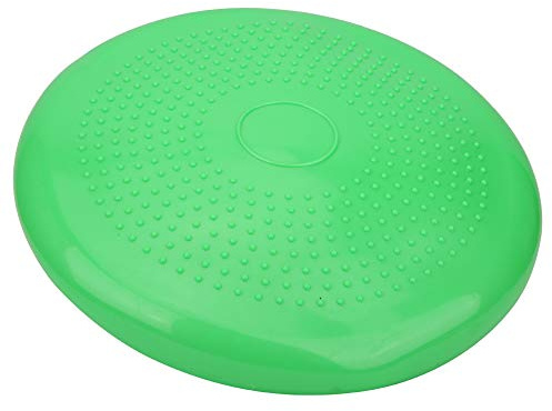 Luocute Cuscino Yoga Gonfiabile, Disco di Equilibrio per la Stabilità del Core per Bambini con ADHD ASD, con Superficie Antiscivolo per Esercizi di Yoga in Ufficio a Casa, Diametro 34 Cm (diametro