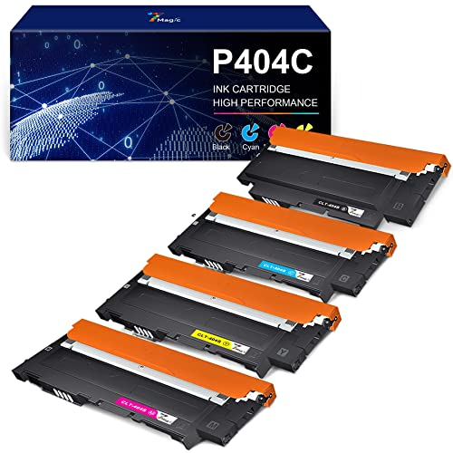7Magic kompatible Tonerkartuschen Ersatz für Samsung CLT-P404C CLT-404S CLT-K404S CLT-C404S CLT-M404S CLT-Y404S für Samsung Xpress SL C430W C430 C480W C480FW C480FN C432W C433W C482W C483W