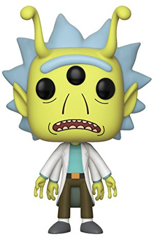 FunKo Pop! Animazione # 338 Rick and Morty Alien Rick (Esclusivo della Convention della primavera 2018)