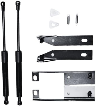 JINGLINGKJ Kofferraumstreben für Navara D23 für X-Klasse für NP300 Navara für Alaskan 2014–2020 Hintere Kofferraum Heckklappe Gasdämpfer Lift unterstützt zwei Jahre Garantie