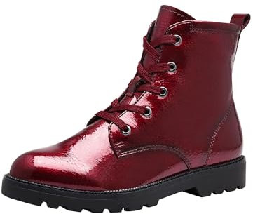 Tamaris Damen Stiefelette Vegan; BORDEAUX PATENT, EU 39