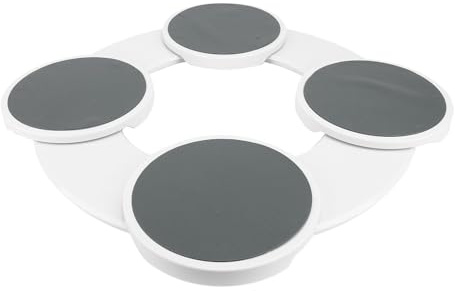 Lazy Susan Plato Giratorio Deslizante, Rotación De 360 ​​Grados Lazy Susan For Mesa De Comedor, Tren Giratorio Ampliable For Mesas Rectangulares, Plato Redondo For Servir Bandeja Giratoria De Mesa