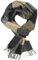Rotfuchs® Webschal Herrenschal Winterschal Warm & weich Wolle Karo mehrfarbig Made in Germany (30 x 185 cm, grau antrhazit weiß) R699
