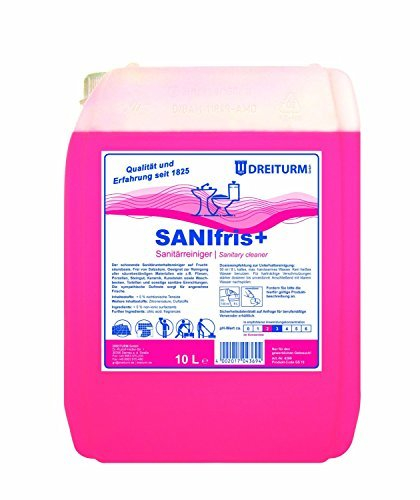 DREITURM Sanitärreiniger SANIFRIS+, 10 Liter 4002017043694 by DREITURM