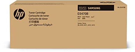 HP ML-D3470B (SU672A) Original Toner Schwarz (Hohe Reichweite, Kompatibel mit: ML-3310D, 3310ND / ML-3710D, 3710ND, 3710DW / SCX-4833FD, 4833FR, 4835FD / SCX-5637FR, 5737FW, 5639FR)