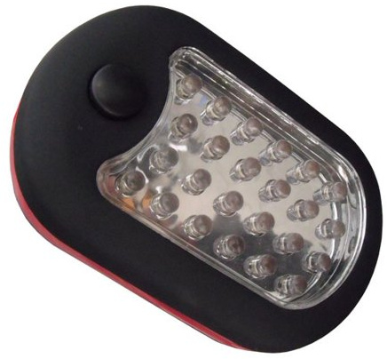 Mauk LED Lampe - klein, mit Haken und Magnet