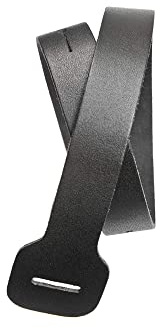 Planet Waves LSE-XL Leather Guitar Strap Extender,Black