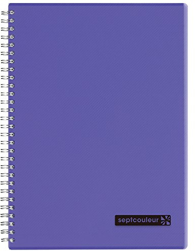 SEPTCOULEUR B5 Notebook - Purple