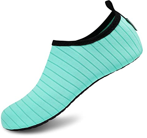 VIFUUR Water Shoes for Men Women Barefoot Quick Dry Aqua Socks Slip On