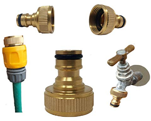 Brass Garden Hose Screw on 3/4 Tap Connector