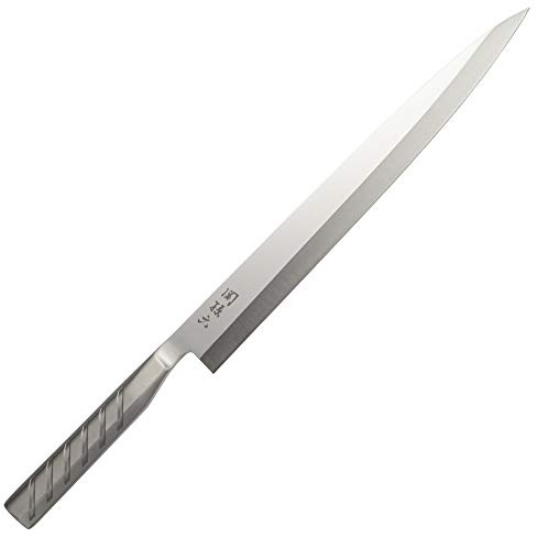 Kai Corporation 093AK5180 Kai Sashimi Yanagi Knife Knife, Stainless Steel, 11.8 inches (300 mm), Made in Japan, オールステンレス