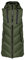 JdY Damen 3/4-lange Steppweste mit Kapuze JDYSkylar Padded Hood Waistcoat 15220630 Forest Night XS