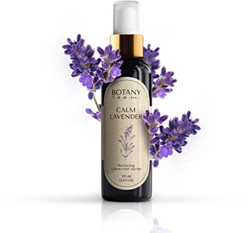 Spray per ambienti alla lavanda per riposare e dormire bene 100 ml. - nebbia di olio essenziale naturale per ridurre lo stress e la gestione dell'ansia – BotanyRoom®