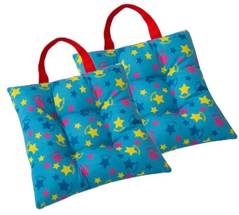 Shuiltad 2 Pcs Child Chair Cushions Chair Seat Pad for Classroom Home Kids Floor Pillow Cushion 10(25cm)