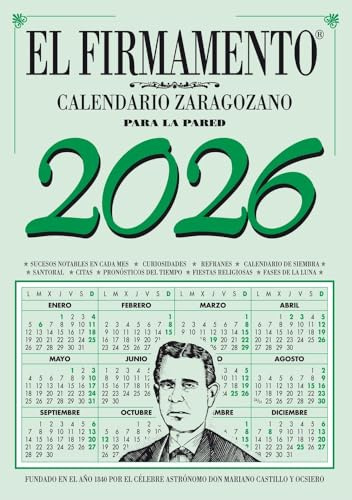 El Firmamento pared 2026 (CALENDARIOS)