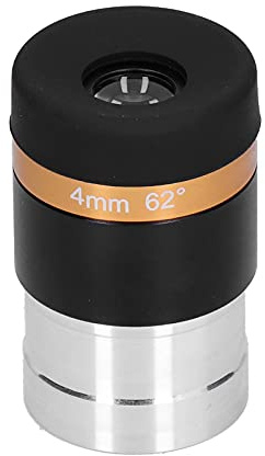 KIMISS Ocular Ultra Gran Angular Ocular Asférico de 62° Alta Definición Totalmente Recubierto para Telescopios Astronómicos (4mm)