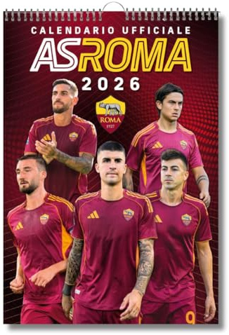 EURO PUBLISHING: Calendario Verticale Roma 2026 - cm 29x42 - Prodotto Ufficiale